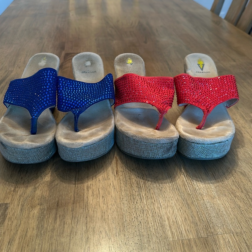 Sparkle wedge 8